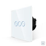 Intrerupator Simplu cu Variator cu Touch din Sticla LUXION SmartElectro IntelligentHouse