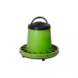 Hranitoare pentru pasari, verde, capacitate 6-8 kg