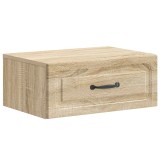vidaXL Dulap de noapte suspendat Stejar Sonoma 49 x 34,5 x 20 cm 899299