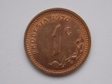 1 CENT 1970 RHODESIA-AUNC