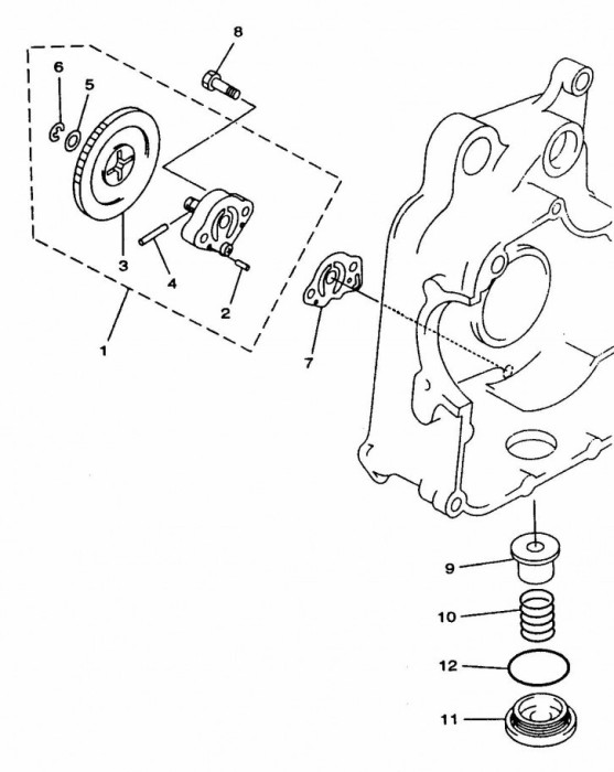 03. Pinion pompa ulei Linhai