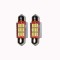 Set 2 x Bec LED 41mm SOFIT, 12LED, 12V, ALB, 4012