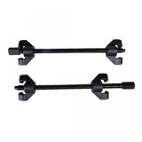 Cumpara ieftin Set comprimare cu cleme pentru arcuri auto, deschidere 90 mm - 370 mm