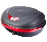 Cumpara ieftin Cutie Portbagaj Moto Roco, Top Case Scuter, 56x48x28 cm, Negru, Reflectorizant, Sistem Prindere &amp; 2 Chei