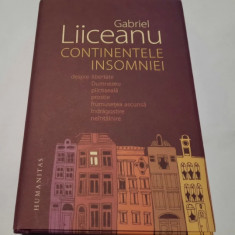 Continentele insomniei / Gabriel Liiceanu