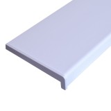 Glaf PVC interior pentru ferestre, Sunny Plast, alb, 300 x 20 x 2 cm