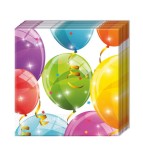 Set 20 servetele petrecere Model Balon 33 x 33 cm