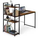 Birou 120x60 cm cu 3 rafturi Loft Style
