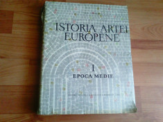 ISTORIA ARTEI EUROPENE--EPOCA MEDIE -VOL1 - VIRGIL VATASIANU foto