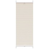 Cumpara ieftin Jaluzea plisata, crem, 40x125 cm