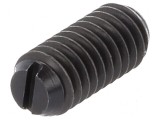 Clichet cu bilă oţel Filet M4 9mm F1 6N F2 14,5N