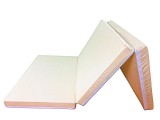 Saltea pliabila pentru copii MyKids 120x60x5 cm, spuma poliuretanica, galbena