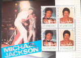 St.Vincent 1985 Michael Jackson colita, Mi.bl28, mnh, Nestampilat