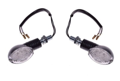 Set semnalizari LED, forma ovala, lumina alba, carbon Cod Produs: MX_NEW AM13271 foto