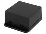 Carcasă Universală ABS Neagră 80,6x80x43,5mm