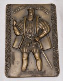D. CONSTANTINO DE BRANCA (1558-1561) Vice Rege India, medalie SUPERBA numerotata