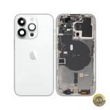 Capac Baterie Apple iPhone 14 Pro Cu Carcasa Mijloc Argintiu Swap