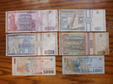 Romania - Lot nr. 8 : Bancnote 500 Lei - 10000 Lei / 1992 - 1998