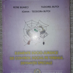 P. Buneci, T. Butoi, I. Butoi - Elemente socio-juridice de control social