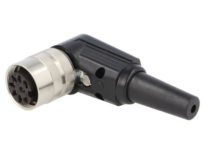 Conector M16 mamă 8 pini, 5A 60V foto