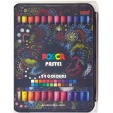 Pastel Uleios KPA-100 1. 0-6. 8 mm, 24 Culori/Set, Posca