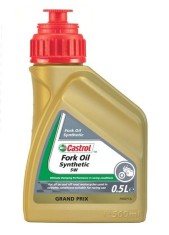 Lichidare: Ulei pentru amortizoare moto CASTROL FORK OIL 5W 15AB66, volum 0.5 litri, sintetic