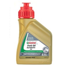 Lichidare: Ulei pentru amortizoare moto CASTROL FORK OIL 5W 15AB66, volum 0.5 litri, sintetic