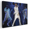 Tablou afis Justin Bieber cantaret 2274 Tablou canvas pe panza CU RAMA 50x70 cm