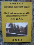 GHID MICROMONOGRAFIC AL LOCALITATILOR JUDETULUI BUZAU