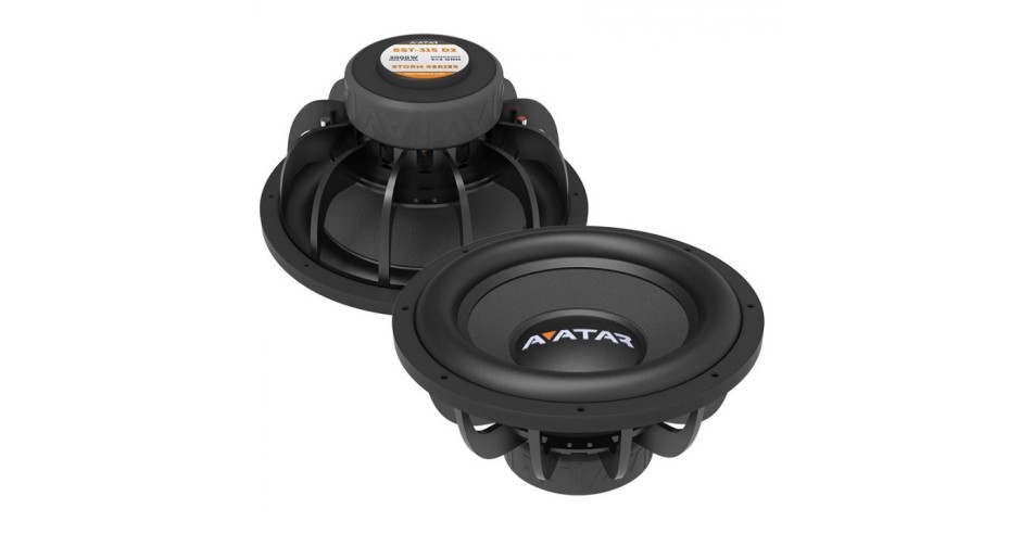 Subwoofer Auto Avatar SST 315 D2, 380mm, 1000W RMS | arhiva Okazii.ro