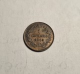 Italia 1 Centesimo 1904 Aunc Unc Piesa Frumoasa