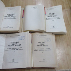 A. PAUNESCU-PODEANU--BAZE CLINICE PENTRU PRACTICA MEDICALA - 5 VOL.