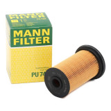 Filtru Combustibil Mann Filter Bmw Seria 3 E46 1998-2005 318d 320d 115-136 PS PU742, Mann-Filter