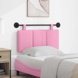 vidaXL Cap de pat suspendat Pe perete Roz 100 x 55 x 5 cm țesătură 42032259