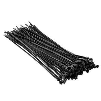 Set cleme conexiune/coliere 2.5x200 mm negre 100buc. TOP TOOLS 44E958 HardWork ToolsRange foto