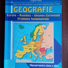 Geografie - MANUAL PENTRU CLASA a XII - a