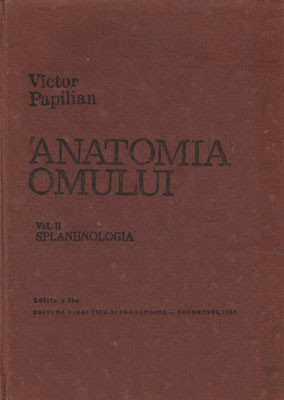 Anatomia omului vol. II – Splanhnologia (Victor Papilian) – Atlas |  Okazii.ro