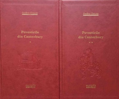 POVESTIRILE DIN CANTERBURY VOL.1-2-GEOFFREY CHAUCER-272605 foto