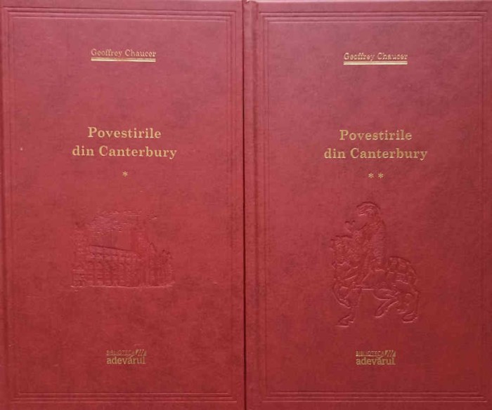 POVESTIRILE DIN CANTERBURY VOL.1-2-GEOFFREY CHAUCER-272605