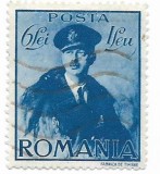 Carol II cu pelerina, 1940 - 6+1 L, obliterat, Regi, Stampilat
