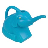Stropitoare de plastic pentru nisip și plajă, formă elefant, albastră, 0,9 l, CMCLASS