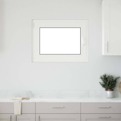 vidaXL Fereastră de subsol &amp;bdquo;RISOR&amp;rdquo; 80x70 cm oscilo-batantă DIN st&amp;acirc;nga antracit foto