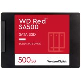 SSD NAS WD Red SA500 500GB SATA, 2.5&quot;, 7mm, Read/Write: 560/530 MBps, IOPS 95K/85K, TBW: 350 &quot;WDS500G1R0A-68A4W0&quot;