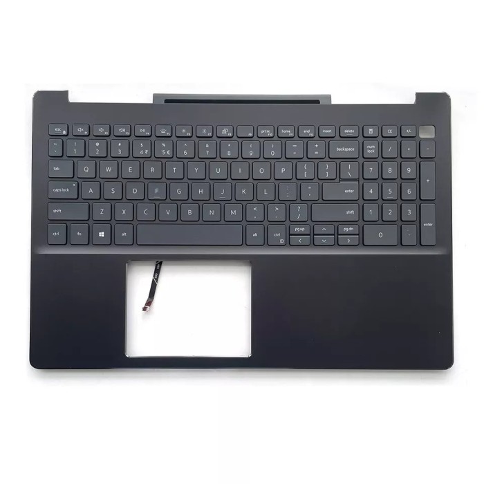 Carcasa superioara cu tastatura palmrest Laptop, Dell, Vostro 15 7590, 02D6K1, 0WNTTJ, 0621TP, 13N4-0MA0121, iluminata, layout US