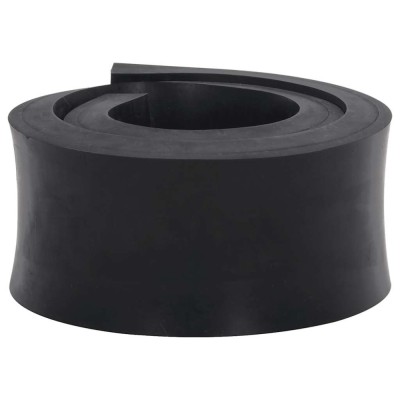 Margine de cauciuc pentru plug de zăpadă negru 120x8x2 cm foto