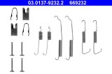 ATE 03.0137-9232.2 Set accesorii, sabot de frana