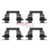 Set accesorii, placute frana RENAULT KOLEOS (HY) (2008 - 2016) METZGER 109-1625