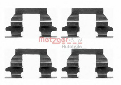 Set accesorii, placute frana RENAULT KOLEOS (HY) (2008 - 2016) METZGER 109-1625 foto