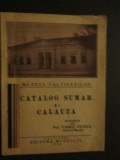 Catalog sumar si calauza