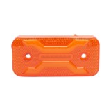 Lampa gabarit laterala LED 12V-24V galbena 2 functii, model X NEON, 30 LED-uri 110x52x16mm Breckner Germany